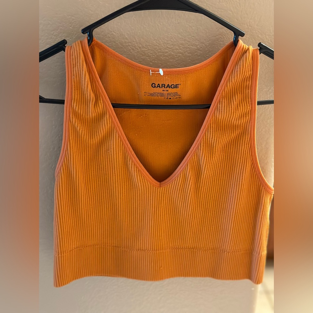 Garage crop top